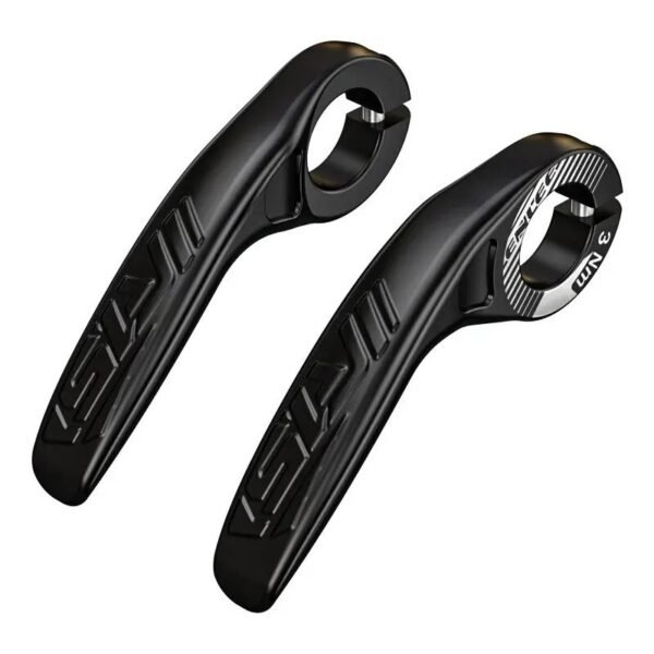 Adjustable MTB Auxiliary Handlebar Cow Horn Rest 1 Pair