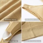 Womens Bra Seamless Comfort Comfy Shapewear Sports Stretch Crop
