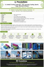 Instant Cooling Towel Ice Cold Running Cycling Jogging Gym Sports