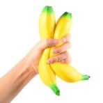 Squishy Banana Toy Slow Rising Stress Relief Squeeze Fidget Fruit