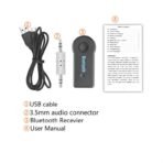 Bluetooth 5.0 AUX Adapter 3.5mm Jack Car Receiver Wireless