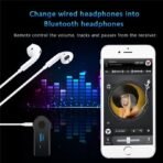 Bluetooth 5.0 AUX Adapter 3.5mm Jack Car Receiver Wireless