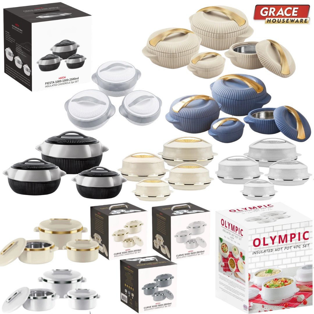 s-l1600-973.jpg 4PC Olympic Hot Pot Set Insulated Food Warmer Thermal Hotpot