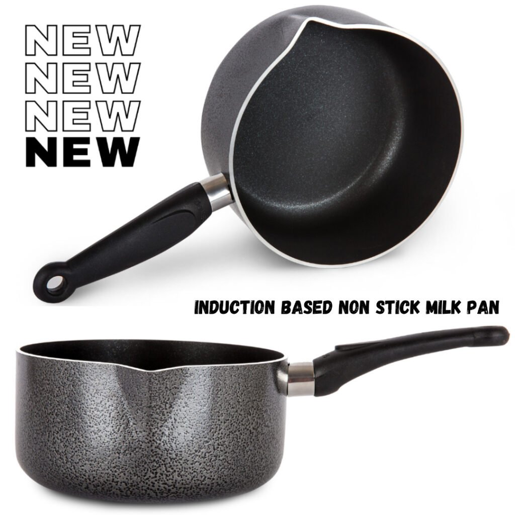 Non Stick Milk Pan Induction Saucepan Aluminium Kitchen Cookware