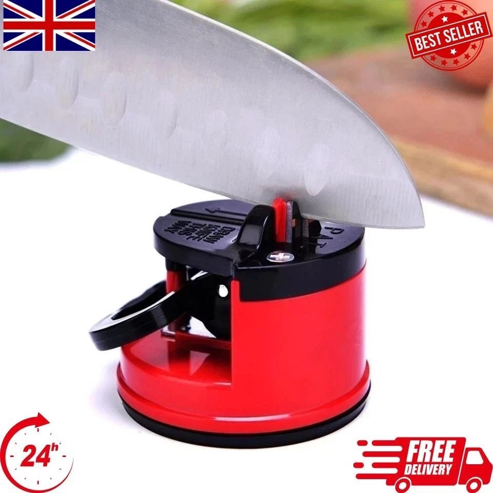 s-l1600.jpg Suction Knife Sharpener — Hands-Free Tungsten Carbide - Image 1